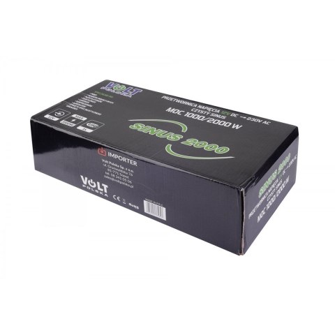 Przetwornica napiecia SINUS 2000 12/230V(1000/2000) Przetwornica napiecia SINUS 2000 12/230V(1000/2000)