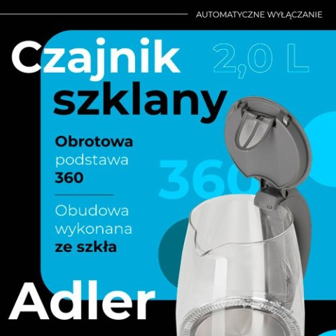 Czajnik szklany 2,0 L Czajnik szklany 2,0 L