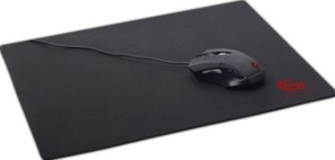 Gembird podkładka pod mysz, gaming, rozmiar L 400x450mm, czarna Gembird podkładka pod mysz, gaming, rozmiar L 400x450mm, czarna