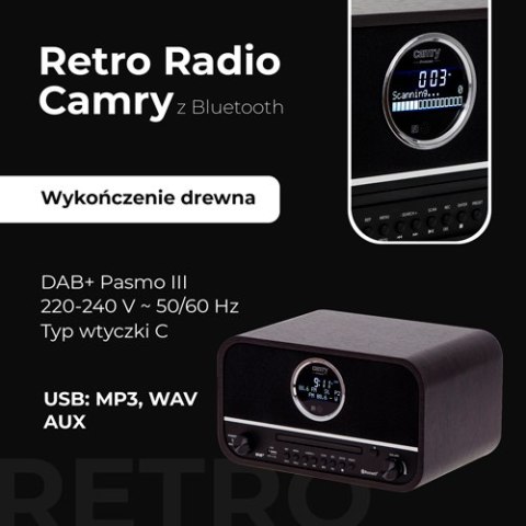 Retro Radio z Bluetooth Retro Radio z Bluetooth