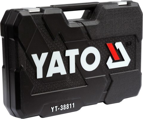 Zestaw kluczy XXL YATO 150szt. 1/4"-3/8"-1/2" 38811 Zestaw kluczy XXL YATO 150szt. 1/4"-3/8"-1/2" 38811