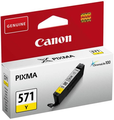 Wkład CANON CLI-571 Żółty 0388C001 Wkład CANON CLI-571 Żółty 0388C001