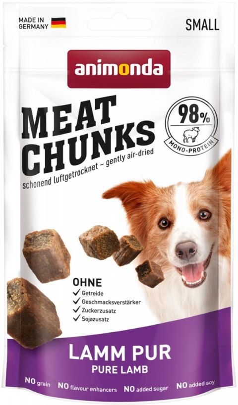 ANIMONDA Przysmak dla psa Meat Chunks kawałki mięsne Jagnięcina 60g ANIMONDA Przysmak dla psa Meat Chunks kawałki mięsne Jagnięcina 60g