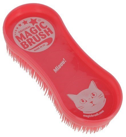 KERBL Szczotka dla kota, Pink Candy, MagicBrush KERBL Szczotka dla kota, Pink Candy, MagicBrush