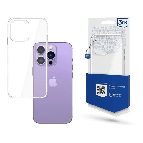 Etui na telefon 3mk do Apple iPhone 14 Pro MAX- przezroczyste Etui na telefon 3mk do Apple iPhone 14 Pro MAX- przezroczyste