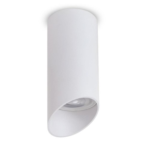 Oprawa natynkowa / tuba Maclean MCE360 W, punktowa, okrągła, aluminiowa, GU10, 55x130mm, biała Oprawa natynkowa / tuba Maclean MCE360 W, punktowa, okrągła, aluminiowa, GU10, 55x130mm, biała