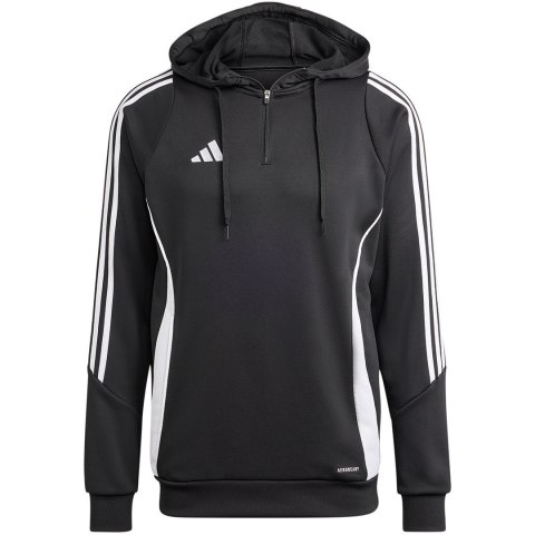 Bluza męska adidas Tiro 24 Training Hooded czarna IJ9957 Bluza męska adidas Tiro 24 Training Hooded czarna IJ9957