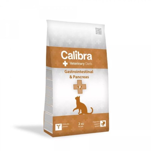 CALIBRA Veterinary Diets Gastro/Pancreas - karma dla kota - 2 kg CALIBRA Veterinary Diets Gastro/Pancreas - karma dla kota - 2 kg