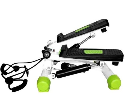Stepper skośny z linkami biało-zielony HMS S3033 Stepper skośny z linkami biało-zielony HMS S3033