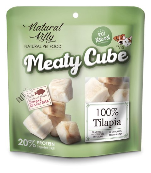 MEATY CUBE 100% TILAPIA - 60g MEATY CUBE 100% TILAPIA - 60g