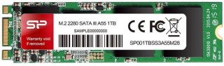 Dysk SSD SILICON POWER A55 1 TB A55 (M.2 2280″ /1 TB /SATA III (6 Gb/s) /560MB/s /530MB/s)
