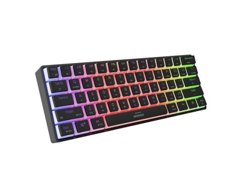 KLAWIATURA DLA GRACZY GENESIS THOR 660 G2 US BLACK BEZPRZEWODOWA RGB MECHANICZNA GATERON RED KLAWIATURA DLA GRACZY GENESIS THOR 660 G2 US BLACK BEZPRZEWODOWA RGB MECHANICZNA GATERON RED