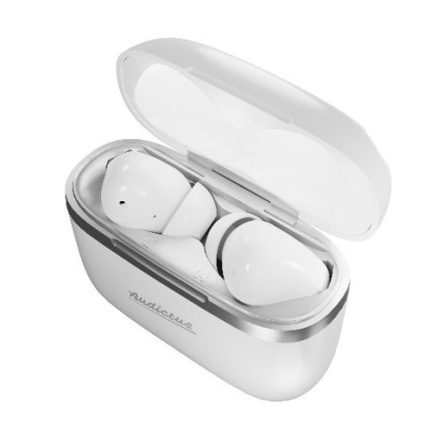 Audictus Dopamine Zestaw słuchawkowy True Wireless Stereo (TWS) Douszny Połączenia/muzyka Bluetooth Biały Audictus Dopamine Zestaw słuchawkowy True Wireless Stereo (TWS) Douszny Połączenia/muzyka Bluetooth Biały