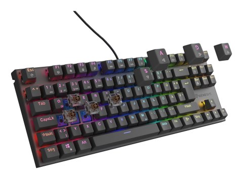 GENESIS Thor 303 TKL klawiatura Gaming USB QWERTZ Niemiecki Czarny GENESIS Thor 303 TKL klawiatura Gaming USB QWERTZ Niemiecki Czarny
