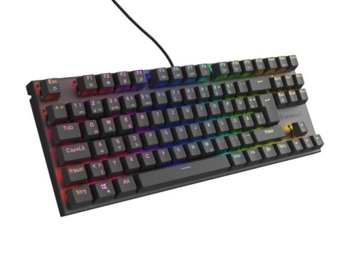 GENESIS Thor 303 TKL klawiatura Gaming USB QWERTZ Niemiecki Czarny GENESIS Thor 303 TKL klawiatura Gaming USB QWERTZ Niemiecki Czarny