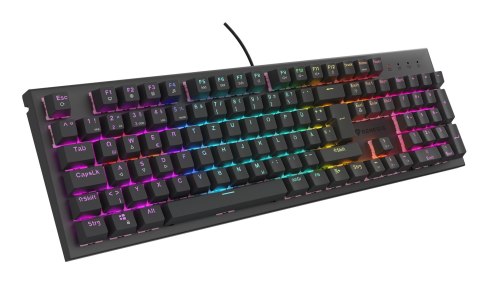 GENESIS NKG-2179 klawiatura Gaming USB QWERTZ Niemiecki Czarny GENESIS NKG-2179 klawiatura Gaming USB QWERTZ Niemiecki Czarny