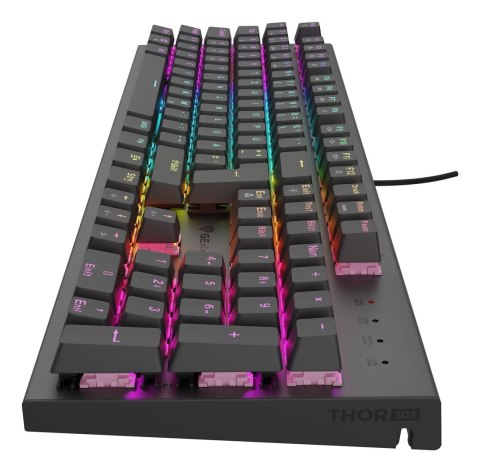 GENESIS NKG-2179 klawiatura Gaming USB QWERTZ Niemiecki Czarny GENESIS NKG-2179 klawiatura Gaming USB QWERTZ Niemiecki Czarny