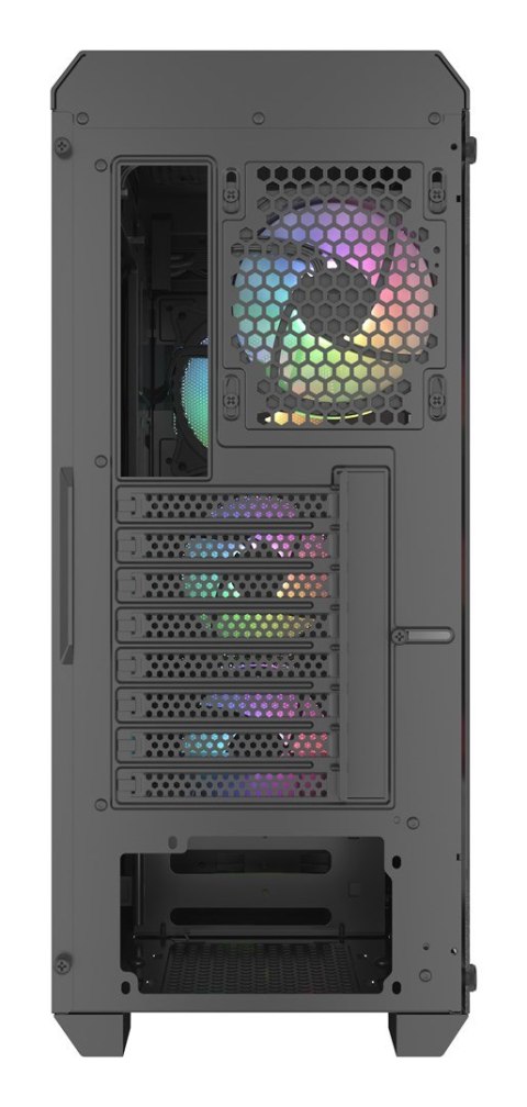 Obudowa NATEC Genesis Irid 505 ARGB NPC-1518 (ATX. Micro ATX. Mini ITX; kolor czarny) Obudowa NATEC Genesis Irid 505 ARGB NPC-1518 (ATX. Micro ATX. Mini ITX; kolor czarny)