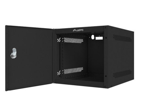 LANBERG SZAFA WISZĄCA RACK 10" 6U 280X310 CZARNA, DRZWI METALOWE (FLAT PACK) WF10-2306-00B LANBERG SZAFA WISZĄCA RACK 10" 6U 280X310 CZARNA, DRZWI METALOWE (FLAT PACK) WF10-2306-00B