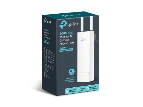 Access Point TP-LINK EAP110-Outdoor (11 Mb/s - 802.11b, 300 Mb/s - 802.11n, 54 Mb/s - 802.11g) Access Point TP-LINK EAP110-Outdoor (11 Mb/s - 802.11b, 300 Mb/s - 802.11n, 54 Mb/s - 802.11g)