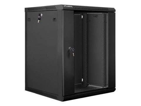 Szafa jednosekcyjna, zamykana na zamek Lanberg WF01-6615-10B (15U; 769mm / 600mm / 600 mm; stojąca; Otwierane; 19''; kolor czarn Szafa jednosekcyjna, zamykana na zamek Lanberg WF01-6615-10B (15U; 769mm / 600mm / 600 mm; stojąca; Otwierane; 19''; kolor czarn