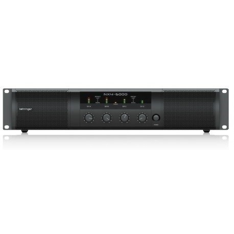 Behringer NX4-6000 Wzmacniacz mocy 4-kanałowy Behringer NX4-6000 Wzmacniacz mocy 4-kanałowy