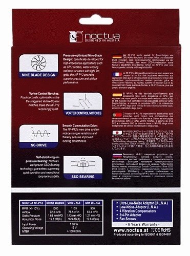 Wentylator NOCTUA redux 120mm NF-P12 REDUX-900 Wentylator NOCTUA redux 120mm NF-P12 REDUX-900