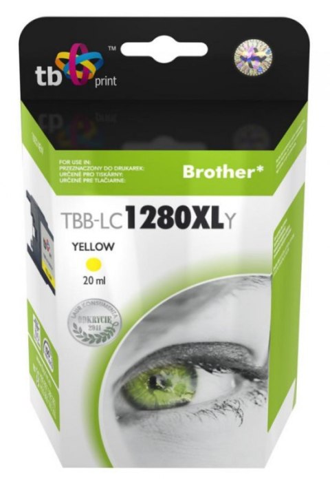 Wkład TB PRINT TBB-LC1280XLY Zamiennik Brother LC1280XLY TBB-LC1280XLY Wkład TB PRINT TBB-LC1280XLY Zamiennik Brother LC1280XLY TBB-LC1280XLY