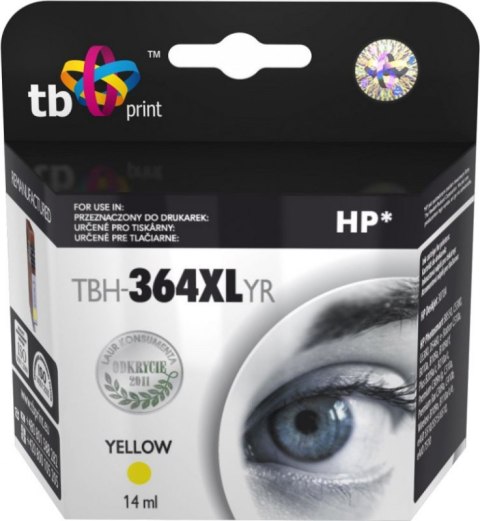 Wkład TB PRINT TBH-364XLYR Zamiennik HP CB325EE TBH-364XLYR Wkład TB PRINT TBH-364XLYR Zamiennik HP CB325EE TBH-364XLYR