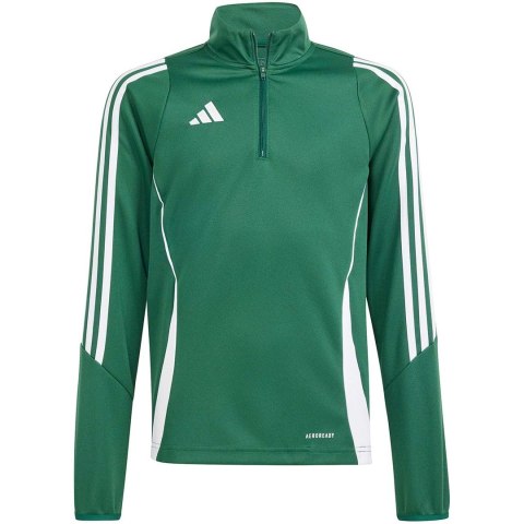 Bluza dla dzieci adidas Tiro 24 Training Top zielona IR9362 128cm Bluza dla dzieci adidas Tiro 24 Training Top zielona IR9362 128cm
