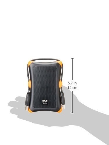 Dysk zewnętrzny HDD Silicon Power Armor A30 (1TB; 2.5"; USB 3.2; 5400 obr/min; Orange-Black; SP010TBPHDA30S3K) Dysk zewnętrzny HDD Silicon Power Armor A30 (1TB; 2.5"; USB 3.2; 5400 obr/min; Orange-Black; SP010TBPHDA30S3K)