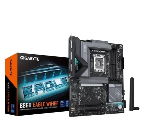Płyta główna GIGABYTE B860 EAGLE WIFI6E LGA1851 ATX Płyta główna GIGABYTE B860 EAGLE WIFI6E LGA1851 ATX