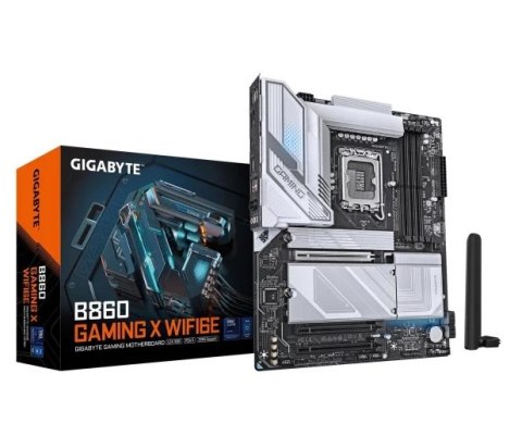 Płyta główna GIGABYTE B860 GAMING X WIFI6E LGA1851 ATX Płyta główna GIGABYTE B860 GAMING X WIFI6E LGA1851 ATX
