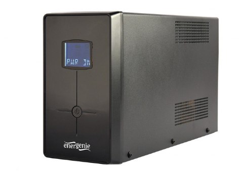 ENERGENIE ZASILACZ AWARYJNY UPS AVR 2000VA LCD, 3X C13, 2X SCHUKO, USB, RJ45 ENERGENIE ZASILACZ AWARYJNY UPS AVR 2000VA LCD, 3X C13, 2X SCHUKO, USB, RJ45