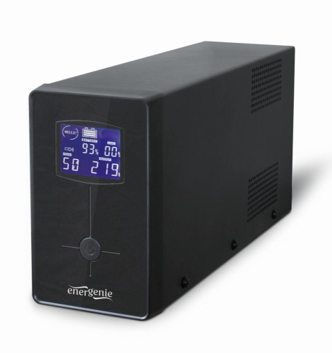 ENERGENIE ZASILACZ AWARYJNY UPS AVR 2000VA LCD, 3X C13, 2X SCHUKO, USB, RJ45 ENERGENIE ZASILACZ AWARYJNY UPS AVR 2000VA LCD, 3X C13, 2X SCHUKO, USB, RJ45