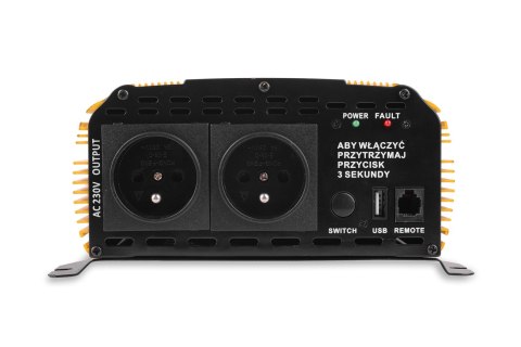 VOLT PRZETWORNICA VOLT POLSKA SINUS PLUS 1200 12V / 230V 600/1200W VOLT PRZETWORNICA VOLT POLSKA SINUS PLUS 1200 12V / 230V 600/1200W
