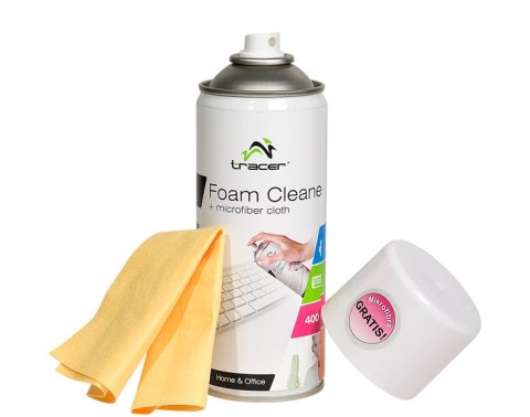 Pianka do plastiku 400ml+Mikrofibra Pianka do plastiku 400ml+Mikrofibra