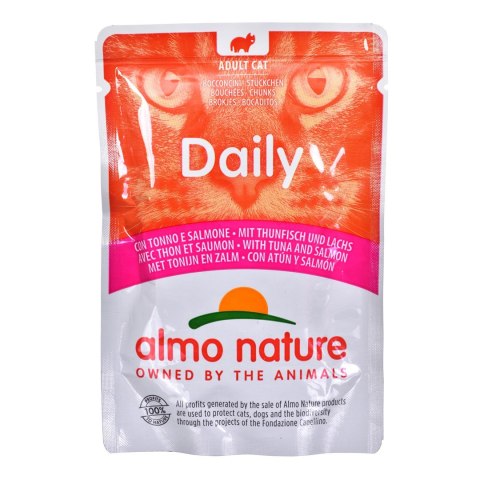 ALMO NATURE Daily Menu Tuńczyk z łososiem 70g ALMO NATURE Daily Menu Tuńczyk z łososiem 70g