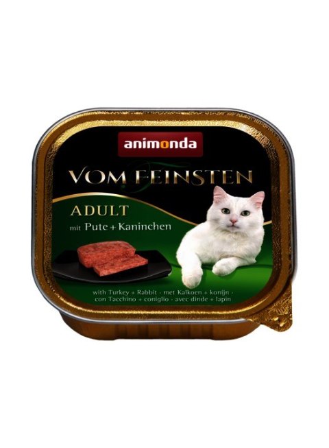 ANIMONDA Vom Feinsten Classic Cat smak: indyk i królik 100g ANIMONDA Vom Feinsten Classic Cat smak: indyk i królik 100g