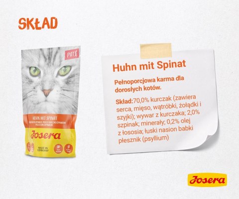 Josera Multipack Pate Kurczak kaczka indyk 6x85g