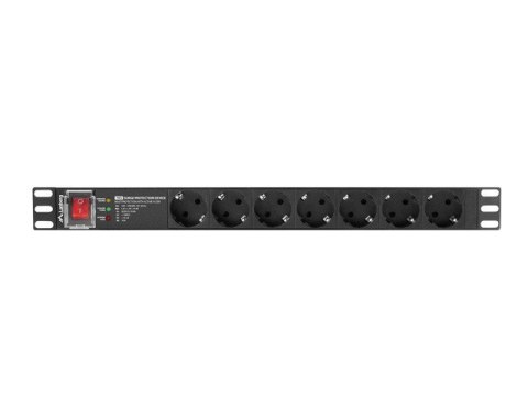 Listwa zasilająca LANBERG PDU-PRO-07F-0200-BK Listwa zasilająca LANBERG PDU-PRO-07F-0200-BK