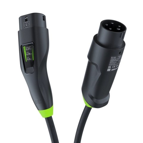Green Cell Habu Ładowarka mobilna EV 11 kW 7 m Typ 2 CEE Green Cell Habu Ładowarka mobilna EV 11 kW 7 m Typ 2 CEE