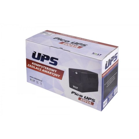 Zasilacz awaryjny PicoUPS 600VA/360W 7Ah Zasilacz awaryjny PicoUPS 600VA/360W 7Ah