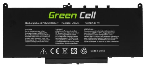 Bateria GREEN CELL do Dell Latitude E7270 DE135 (5800 mAh /7.6V ) Bateria GREEN CELL do Dell Latitude E7270 DE135 (5800 mAh /7.6V )