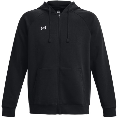 Bluza męska Under Armour Rival Fleece FZ Hoodie czarna 1379767 001 Bluza męska Under Armour Rival Fleece FZ Hoodie czarna 1379767 001