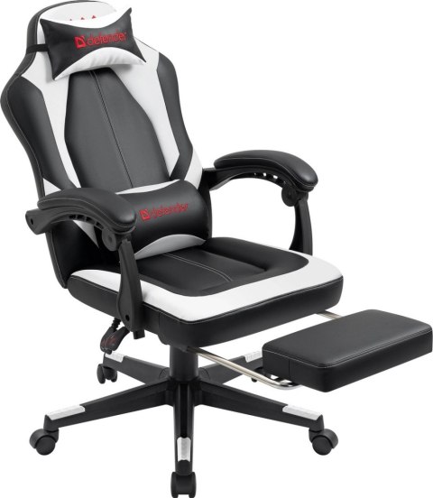 FOTEL DEFENDER APOLLO BIAŁO-CZARNY GAMING FOTEL DEFENDER APOLLO BIAŁO-CZARNY GAMING