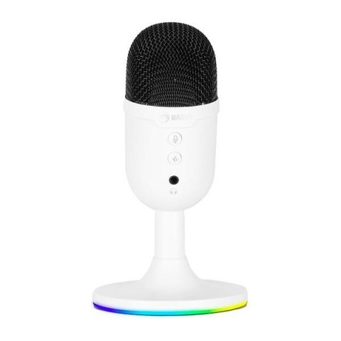 Mikrofon przewodowy Marvo MIC-06 WH Gaming RGB Mikrofon przewodowy Marvo MIC-06 WH Gaming RGB