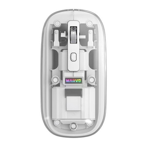 Mysz bezprzewodowa Marvo Prism B10 WH Bluetooth + 2,4 Ghz Mysz bezprzewodowa Marvo Prism B10 WH Bluetooth + 2,4 Ghz
