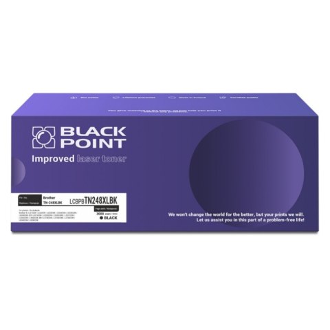 Toner BLACK POINT LCBPBTN248XLBK Brother TN-248XLBK Toner BLACK POINT LCBPBTN248XLBK Brother TN-248XLBK