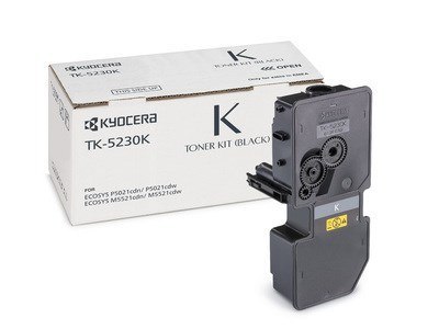 KYOCERA Toner TK-5230K TK-5230 1T02R90NL0 Oryginalny Czarny KYOCERA Toner TK-5230K TK-5230 1T02R90NL0 Oryginalny Czarny